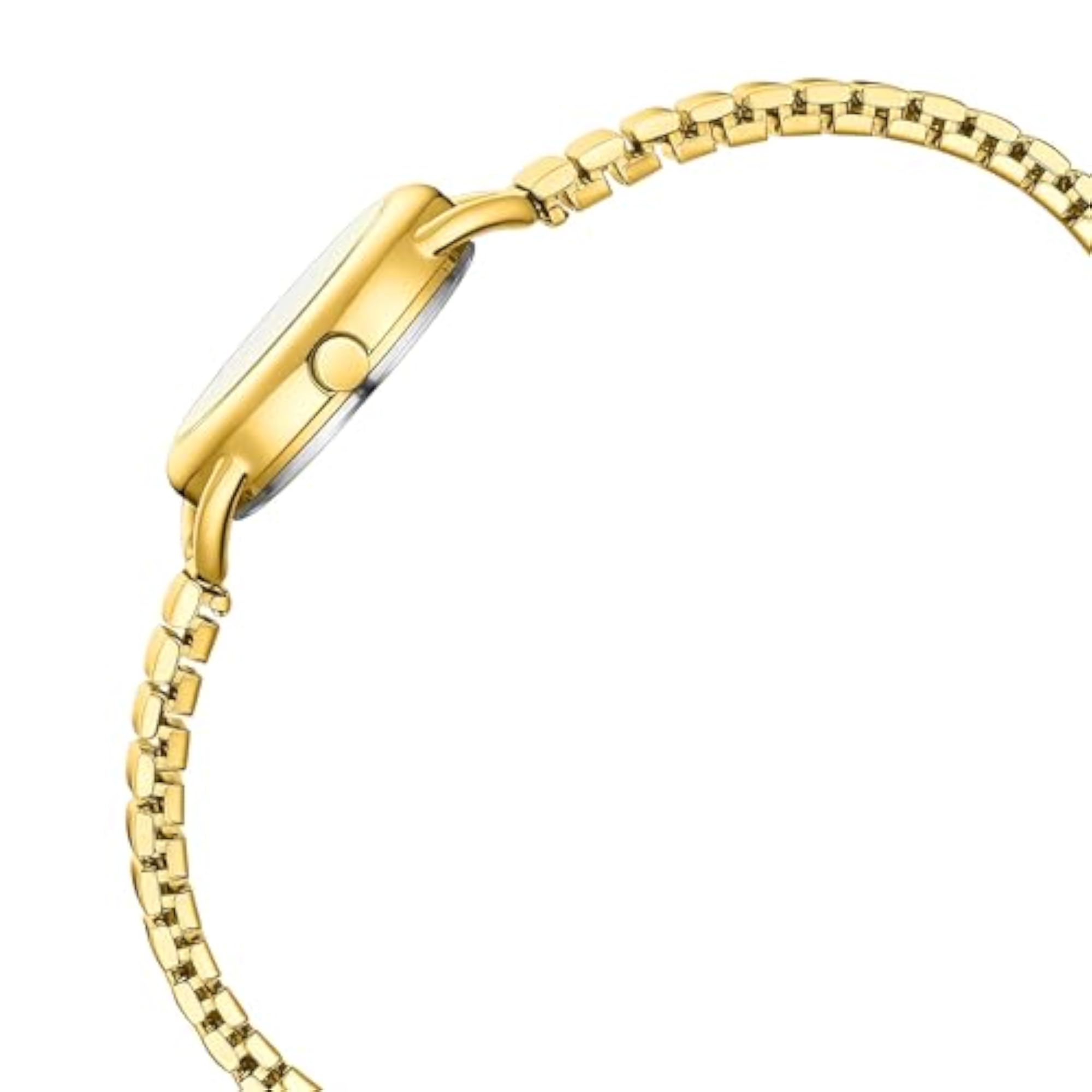 Women's Elegant Waterproof Gold Watch with Quartz Movement